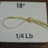 1/8″ 1/4 lb box Tan Super Sport Rubber