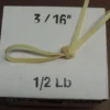 3/16″1/2 lb box,Tan Super Sport Rubber