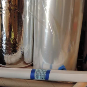 1/4 mil Clear Mylar approx 15″ X 4′