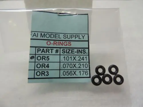 Neoprene O Ring: .10 ID x .07 thick