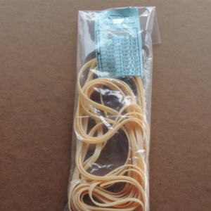 3/16″ X 16′  Mini Tan Super Sport Rubber packet - a 3 pack set